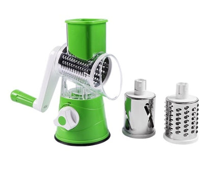 Hand drum rotary grater