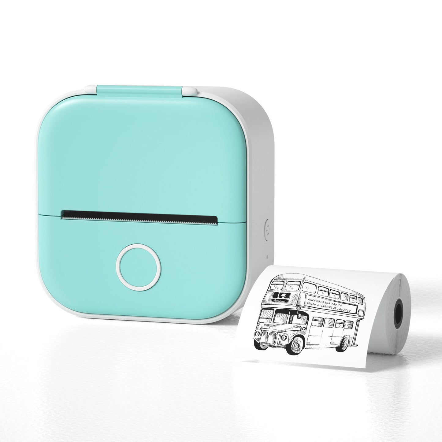 Portable Mini Thermal Label  Home Photo Printer Bluetooth-compatible Mini Label Printer Price Tag