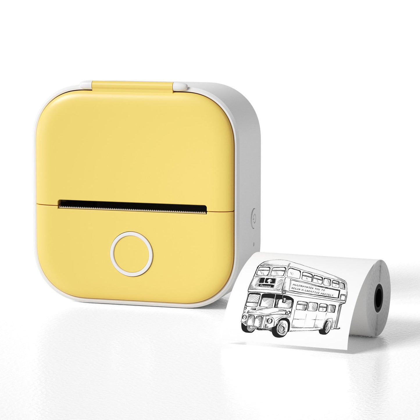 Portable Mini Thermal Label  Home Photo Printer Bluetooth-compatible Mini Label Printer Price Tag