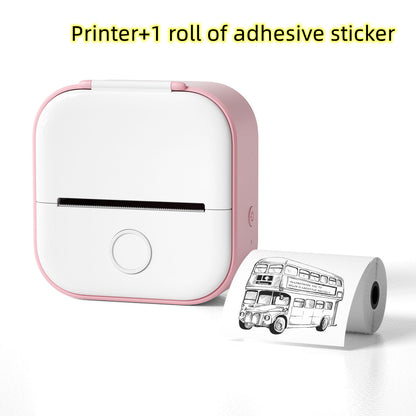 Portable Mini Thermal Label  Home Photo Printer Bluetooth-compatible Mini Label Printer Price Tag